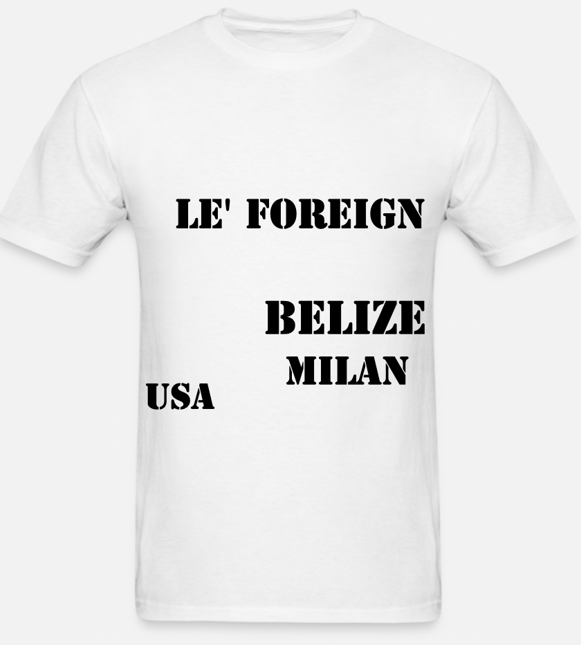 AROUND THE WORLD MILAN T-SHIRTS