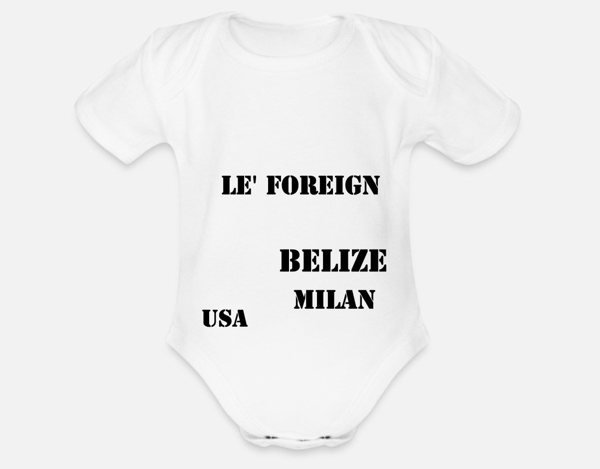 AROUND THE WORLD MILAN ONESIE
