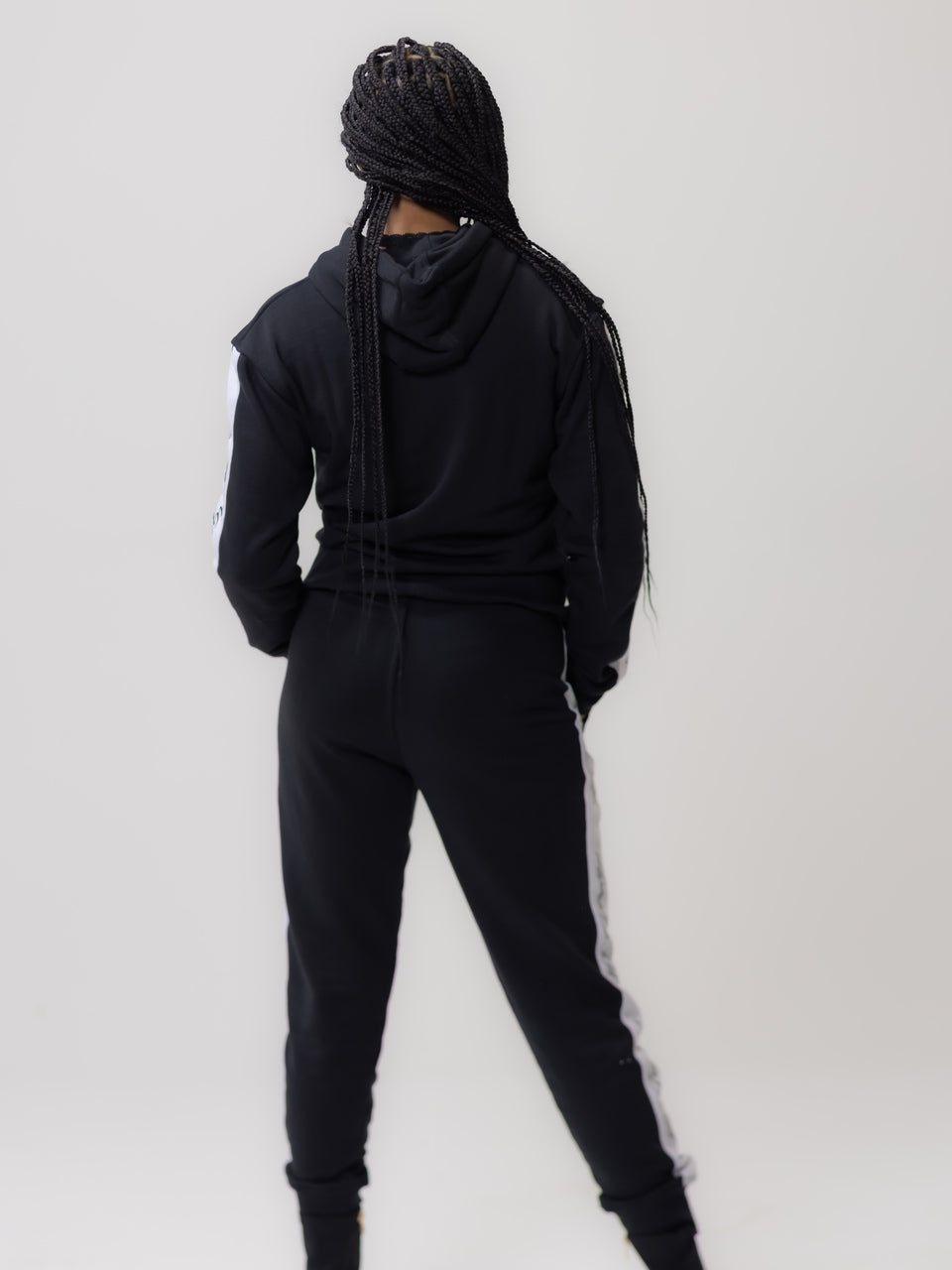 Relaxed Fit Foreign Sweat Suit Set