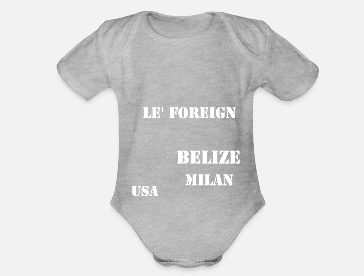 AROUND THE WORLD MILAN ONESIE